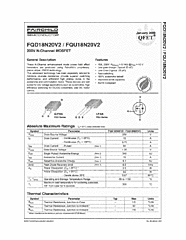 DataSheet FQU18N20V2 pdf